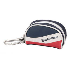 テーラーメイドゴルフ トゥルーライトボールケース ネイビー×ホワイト×レッド UN071