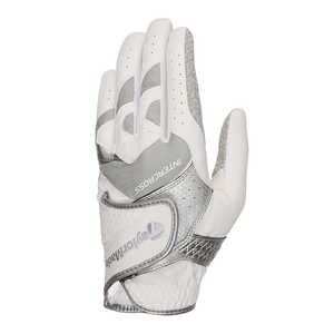 テーラーメイドゴルフ  ゴルフグローブ インタークロス 6.0 [左手着用 (右打ち用) /22cm] ホワイト×グレー UN146