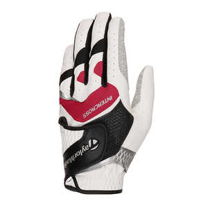 テーラーメイドゴルフ ゴルフグローブ インタークロス 6.0 [左手着用 (右打ち用) /25cm] ホワイト×レッド UN146