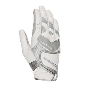 テーラーメイドゴルフ  ゴルフグローブ インタークロス 6.0 [右手着用 (左打ち用) /22cm] ホワイト×グレー UN147