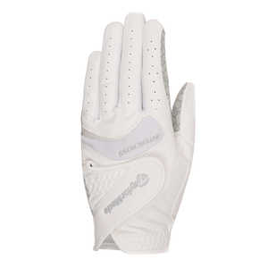 テーラーメイドゴルフ (レディース 左手着用 (右利き用)) ゴルフグローブ インタークロス 3.0 グローブ シングル (18cm/ホワイト×シルバー) UN153 テーラーメイドゴルフ (レディース 左手着用 (右利き用)) ゴルフグローブ インタークロス 3.0 グローブ シングル (18cm/ホワイト×シルバー) UN153