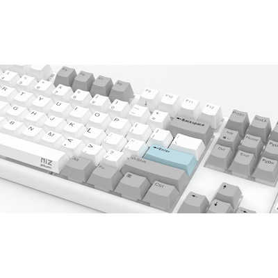 NIZ S104 ホワイト S104EC(S) /35gf [有線 /USB] NIZ キーボード S104(英語配列) ［有線 /USB］ ホワイト S104EC