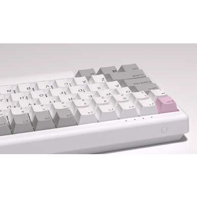 NiZ Mini84 静電容量無接点キーボード コンパクトサイズ 白い