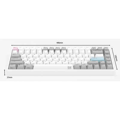 NIZ キーボード Mini84(英語配列) ［有線 /USB］ ホワイト Mini