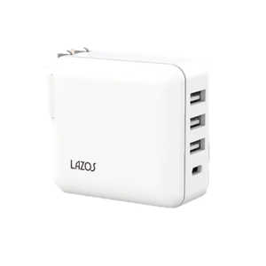 LAZOS AC充電器4口32W LAC4W