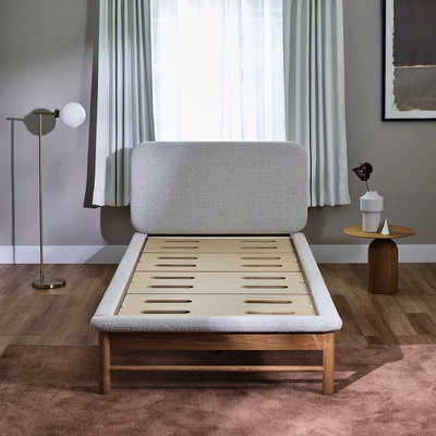 サボッてんだー様 NEWコアラマットレス セミダブル＋ファブリックベッドフレーム サボッてんだー様 NEWコアラマットレス セミダブル＋ファブリック