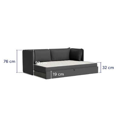 【即購入希望】コアラソファーベッド BOXY V2 スカイグレー　3人掛け コアラマットレス コアラソファーベッド BOXY スカイグレー ｿﾌｧｰﾍﾞｯﾄﾞ