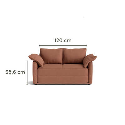 コアラマットレス コアラソファーベッド CUSHY＿セミダブル サンセット
