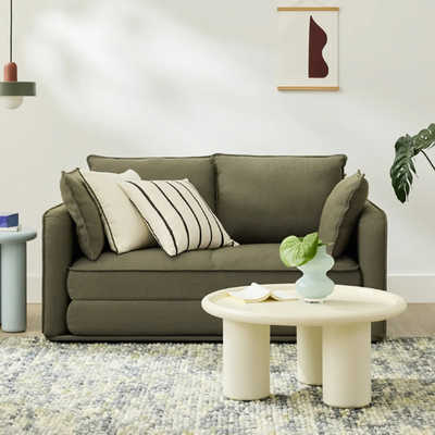 コアラマットレス コアラソファーベッド CUSHY＿セミダブル グリーン