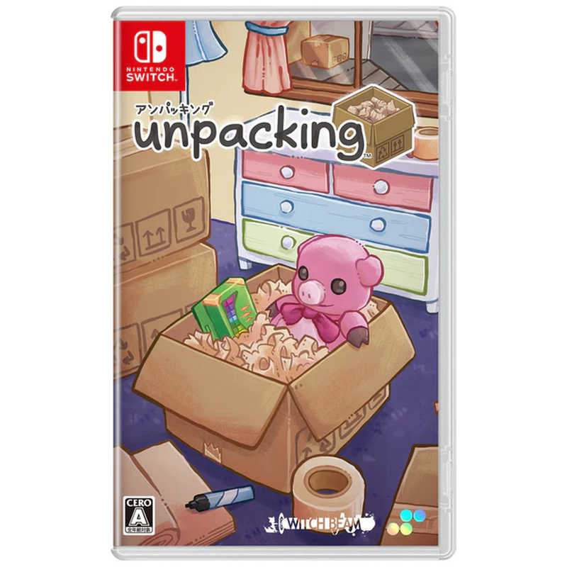 SUPERDELUXEGAMES SUPERDELUXEGAMES Switchゲームソフト Unpacking(アンパッキング)  