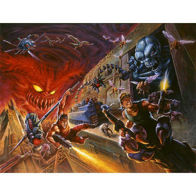 SUPERDELUXEGAMES PS4ゲームソフト 魂斗羅アニバーサリーコレクション