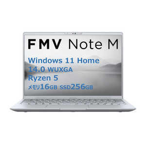 xm FUJITSU m[gp\R FMV Note M [ 14^ / Win11 Home / Ryzen 5 / 16GB / SSD256GB / Microsoft 365 ] t@CVo[ FMVM55K3SA