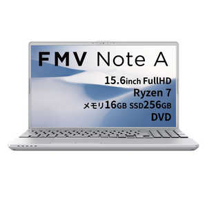 xm FUJITSU m[gp\R FMV Note A [ 15.6^ / Win11 Home / Ryzen 7 / 16GB / SSD256GB / Office ] t@CVo[ FMVA700K3S
