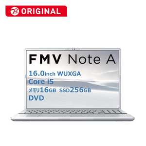 xm FUJITSU m[gp\R FMV Note A [ 16^ / Win11 Home / Core i5 / 16GB / SSD512GB / Microsoft 365 ] t@CVo[ FMVA53K3SB