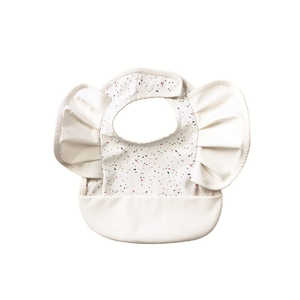 原貿易 防水フリルエプロン テラゾー AS00436-TR 原貿易 防水フリルエプロン テラゾー AS00436-TR