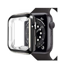 ROYALMONSTER Apple Watch保護カバー40mm(TPU・ブラック) BK RM-8063TBK