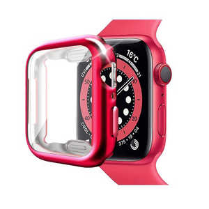ROYALMONSTER Apple Watch保護カバー40mm(TPU・レッド) RD RM-8063TRD