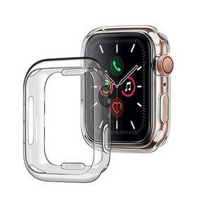 ROYALMONSTER Apple Watch保護カバー41mm(TPU・クリア) CL RM-8064TCL