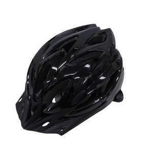 ROYALMONSTER 自転車用ヘルメット(フリーサイズ：頭囲：約59～67cm) ブラック×光沢 RM-HELMET
