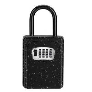 ROYALMONSTER RM 鍵で鍵を掛けるセキュリティボックス BK RM-8386BK
