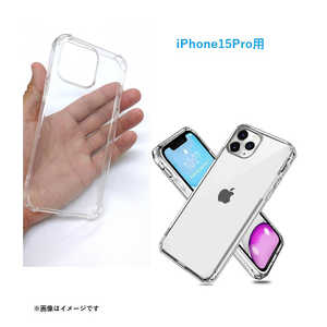 ROYALMONSTER iPhone15Pro  TPUǺ९ꥢեȥ CL RM-i15PR-CL