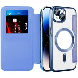 ROYALMONSTER RM iPhone15 MagSafe対応手帳型ケース SB RM-15MG-SB