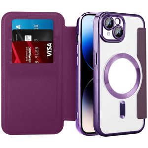 ROYALMONSTER RM iPhone15Plus MagSafe対応手帳型ケース PP RM-15MGPL-PP ROYALMONSTER RM iPhone15Plus MagSafe対応手帳型ケース PP RM-15MGPL-PP