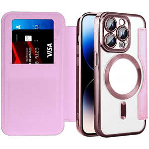 ROYALMONSTER RM iPhone15Promax MagSafe対応手帳型ケース PK RM-15MGPM-PK ROYALMONSTER RM iPhone15Promax MagSafe対応手帳型ケース PK RM-15MGPM-PK