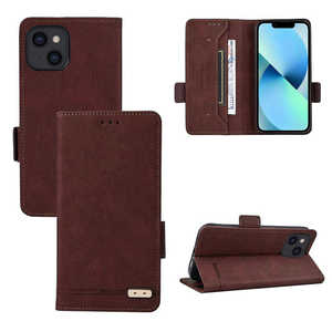 ROYALMONSTER iPhone 15 Plus 手帳型 PUレザーケース BR RM-8580i15PL-LEBR ROYALMONSTER iPhone 15 Plus 手帳型 PUレザーケース BR RM-8580i15PL-LEBR