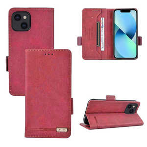 ROYALMONSTER iPhone 15 Plus 手帳型 PUレザーケース RD RM-8580i15PL-LERD ROYALMONSTER iPhone 15 Plus 手帳型 PUレザーケース RD RM-8580i15PL-LERD