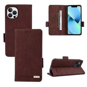 ROYALMONSTER iPhone 15 Pro 手帳型 PUレザーケース BR RM-8580i15PR-LEBR ROYALMONSTER iPhone 15 Pro 手帳型 PUレザーケース BR RM-8580i15PR-LEBR