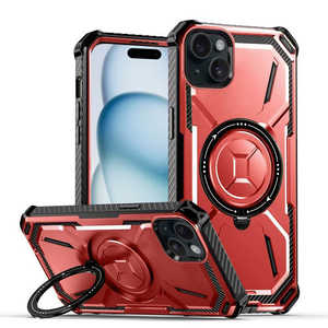 ROYALMONSTER iPhone 15 Plus MagSafe対応ケース GEAR-X PRO RD RM-7808iPLRD ROYALMONSTER iPhone 15 Plus MagSafe対応ケース GEAR-X PRO RD RM-7808iPLRD