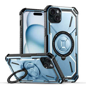 ROYALMONSTER iPhone 15 Plus MagSafe対応ケース GEAR-X PRO BL RM-7808iPLBL ROYALMONSTER iPhone 15 Plus MagSafe対応ケース GEAR-X PRO BL RM-7808iPLBL