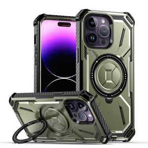 ROYALMONSTER iPhone 15 Pro MagSafe対応ケース GEAR-X PRO GR RM-7808iPRGR ROYALMONSTER iPhone 15 Pro MagSafe対応ケース GEAR-X PRO GR RM-7808iPRGR