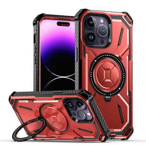 ROYALMONSTER iPhone 15 Pro Max MagSafe対応ケース GEAR-X PRO RD RM-7808iPMRD ROYALMONSTER iPhone 15 Pro Max MagSafe対応ケース GEAR-X PRO RD RM-7808iPMRD