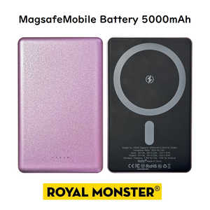 ROYALMONSTER MagSafeбХХåƥ꡼ 5000mAh USB Power Deliveryб /1ݡȡ PK RM-1853PK