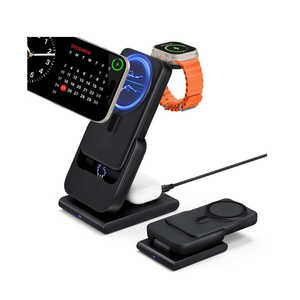 ROYALMONSTER 磻쥹ŴAppelwatchб (10000mAh) Quick Chargeб /15W BK RM-2530BK