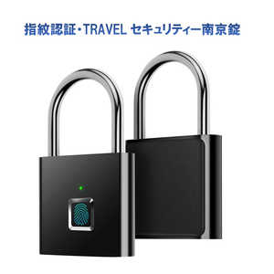 ROYALMONSTER 指紋認証・TRAVELセキュリティー南京錠 BK RM-2692KEY ROYALMONSTER 指紋認証・TRAVELセキュリティー南京錠 BK RM-2692KEY