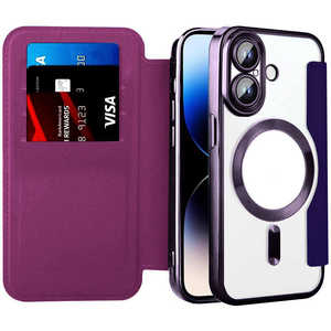 ROYALMONSTER iPhone16 MagSafe対応 手帳型ケース PP RM-16MG-PP ROYALMONSTER iPhone16 MagSafe対応 手帳型ケース PP RM-16MG-PP