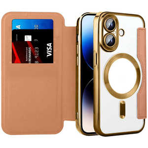 ROYALMONSTER iPhone16 Plus MagSafe対応 手帳型ケース OR RM-16MGPL-OR ROYALMONSTER iPhone16 Plus MagSafe対応 手帳型ケース OR RM-16MGPL-OR