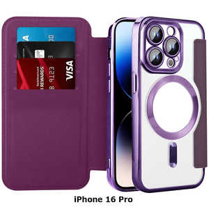 ROYALMONSTER iPhone16 Pro MagSafe対応 手帳型ケース PP RM-16MGPR-PP ROYALMONSTER iPhone16 Pro MagSafe対応 手帳型ケース PP RM-16MGPR-PP