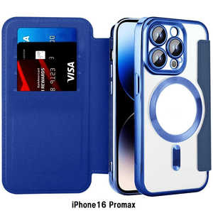 ROYALMONSTER iPhone16 Promax MagSafe対応 手帳型ケース NV RM-16MGPM-NV ROYALMONSTER iPhone16 Promax MagSafe対応 手帳型ケース NV RM-16MGPM-NV