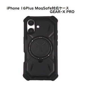 ROYALMONSTER iPhone 15 Plus MagSafe対応ケース GEAR-X PRO BK RM-7808-16PLBK ROYALMONSTER iPhone 15 Plus MagSafe対応ケース GEAR-X PRO BK RM-7808-16PLBK
