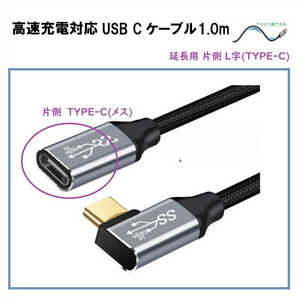ROYALMONSTER Ĺ USB TYPE-C֥1.0m(®б¦Lͥ) USB Power Deliveryб RM-1846SL-M