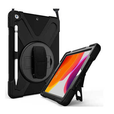 ROYALMONSTER iPadAir4・Air5・Pro11 用 首掛け式・耐衝撃ケースPRO BK