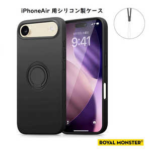 ROYALMONSTER iPhone Air VRP[X Ot BK RM7816-A-BK
