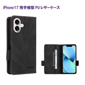 ROYALMONSTER iPhone 17 蒠^ PUU[P[X BK RM-8288-17-BK