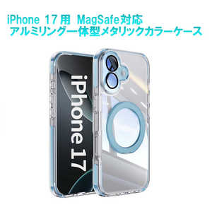 ROYALMONSTER iPhone17p MagSafeΉ A~Ǒ^P[X V[u[ RM8293-17-SB