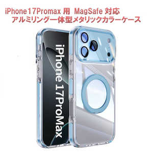 ROYALMONSTER iPhone17Promaxp MagSafeΉ A~Ǒ^P[X V[u[ RM8293-17PM-SB