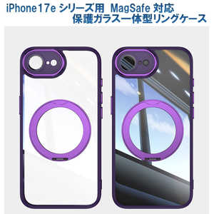 ROYALMONSTER iPhone 17e MagSafe�Ή��P�[�X(�����Y�ی�K���X�t) PP RM8292-17e-PP